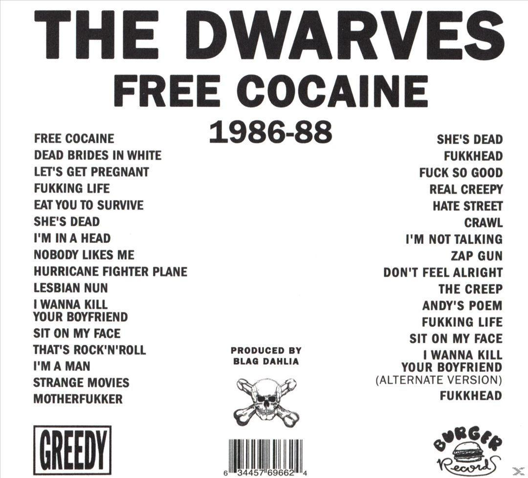 Free Dwarves - (CD) 1986-1988 - Cocaine