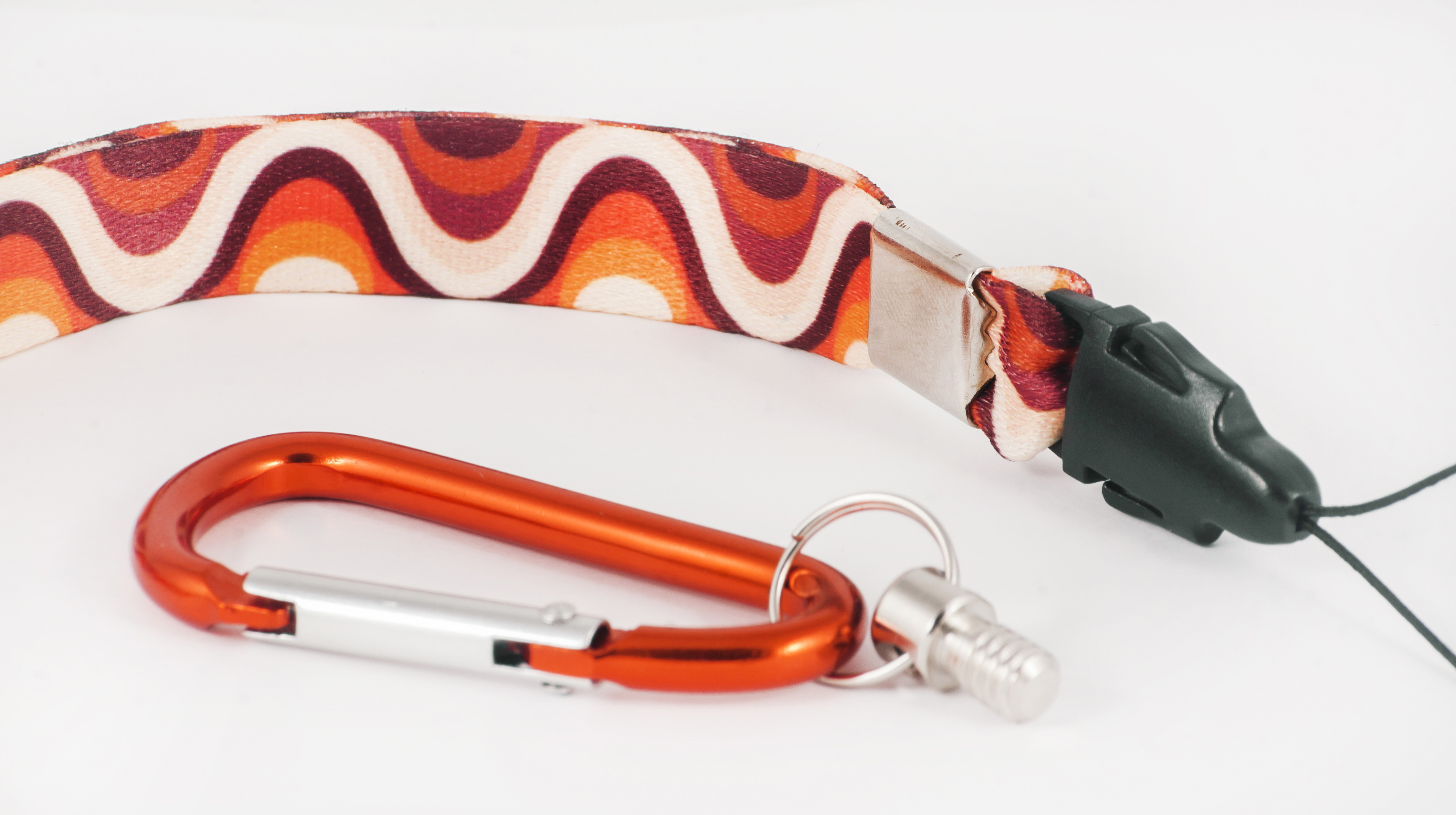 SMILE Pocket 70's Selfie Stick, Orange, Höhe offen bis 60 mm