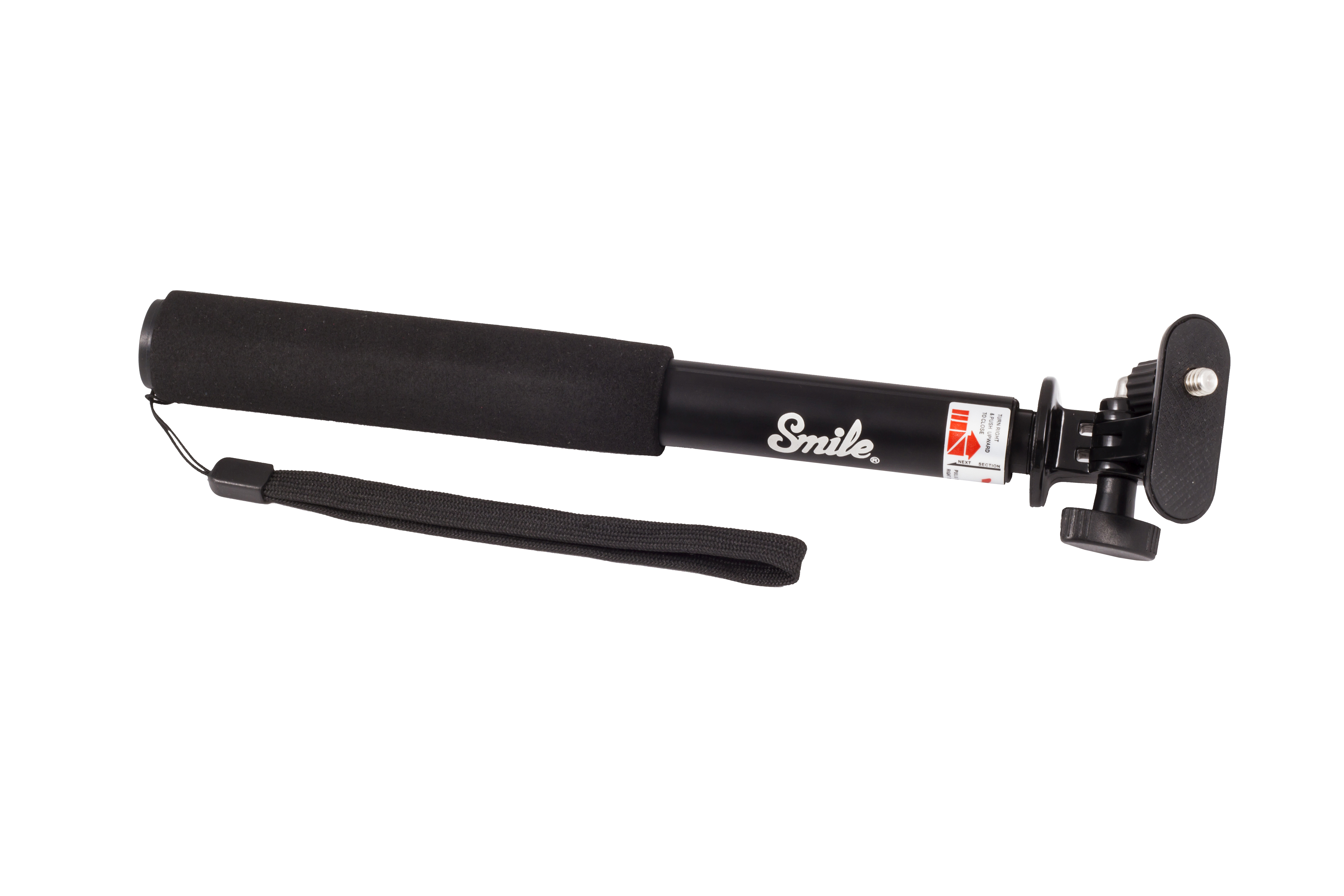 SMILE Selfie Kit Pro Selfie Kit, Schwarz, Höhe offen bis 760 mm