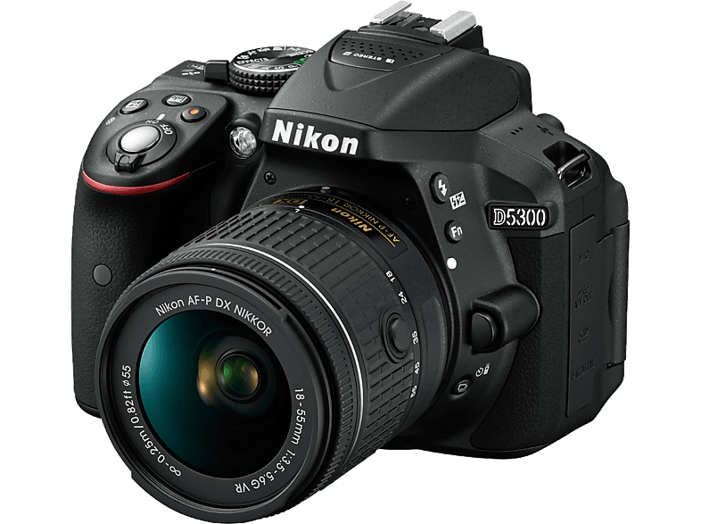 NIKON Reflexcamera D5300 + 18-55mm VR (VBA370K007)