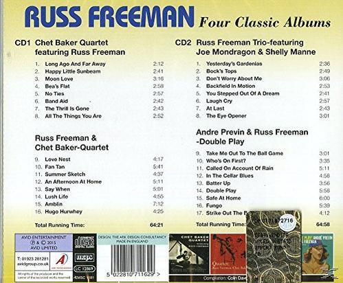 VARIOUS, Freeman Russ - Russ Freeman - Four Classic Albums  - (CD)