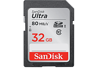 SANDISK Ultra SDHC 32GB 80MB/s Class 10 UHS-I Hafıza Kartı