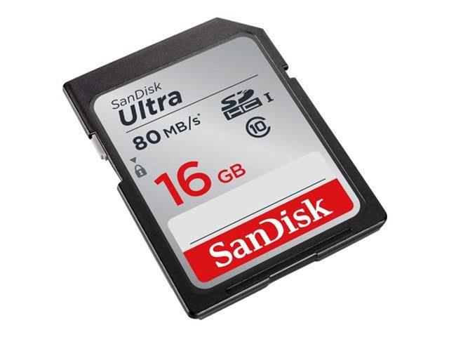 SANDISK 16Gb 80/Mb Ultra SD Class10 Hafıza Kartı