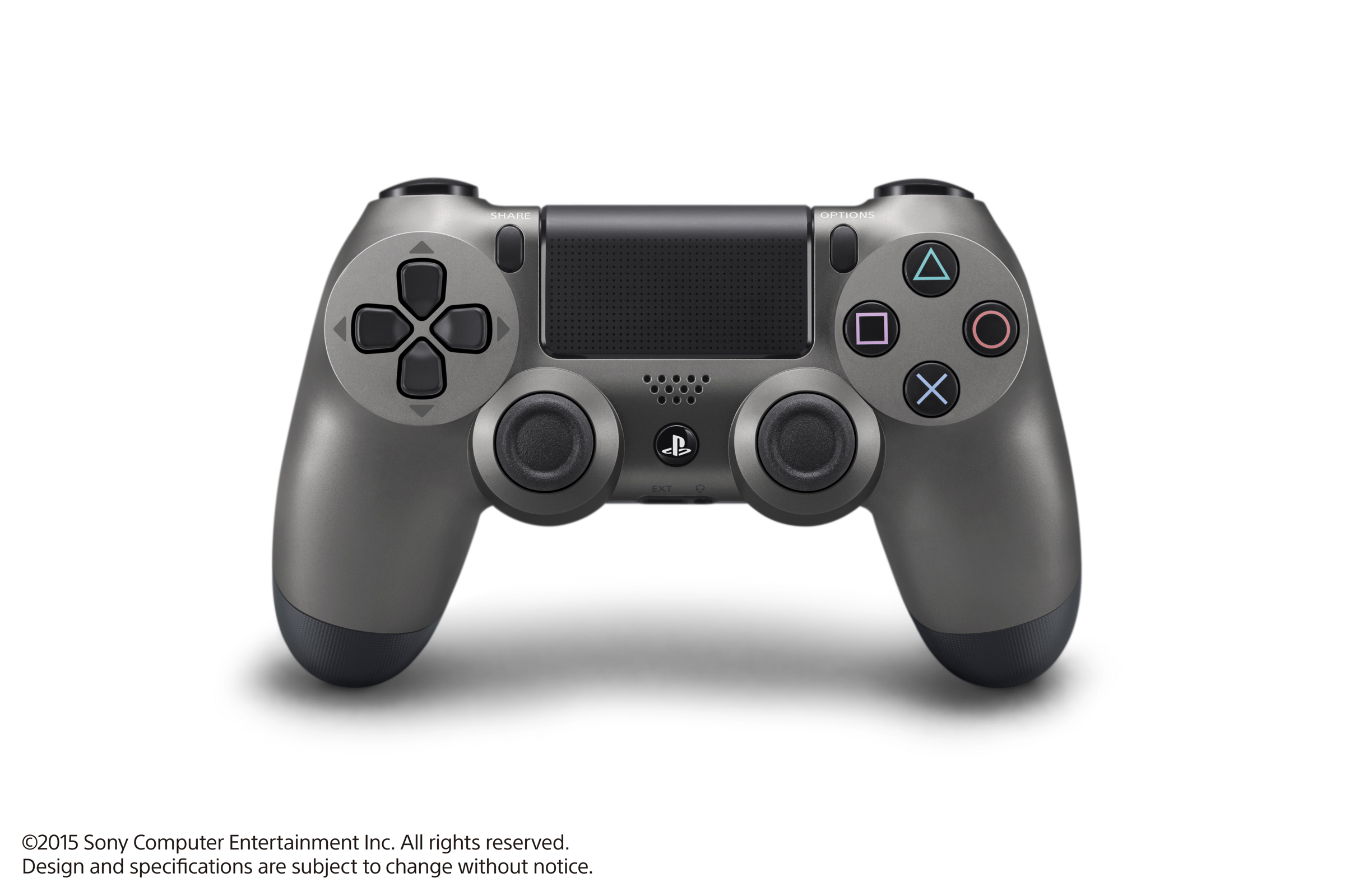 SONY PS4 Wireless DualShock 4 Controller Steel Black Dualshock 4 Controller Steel Black für PlayStation 4