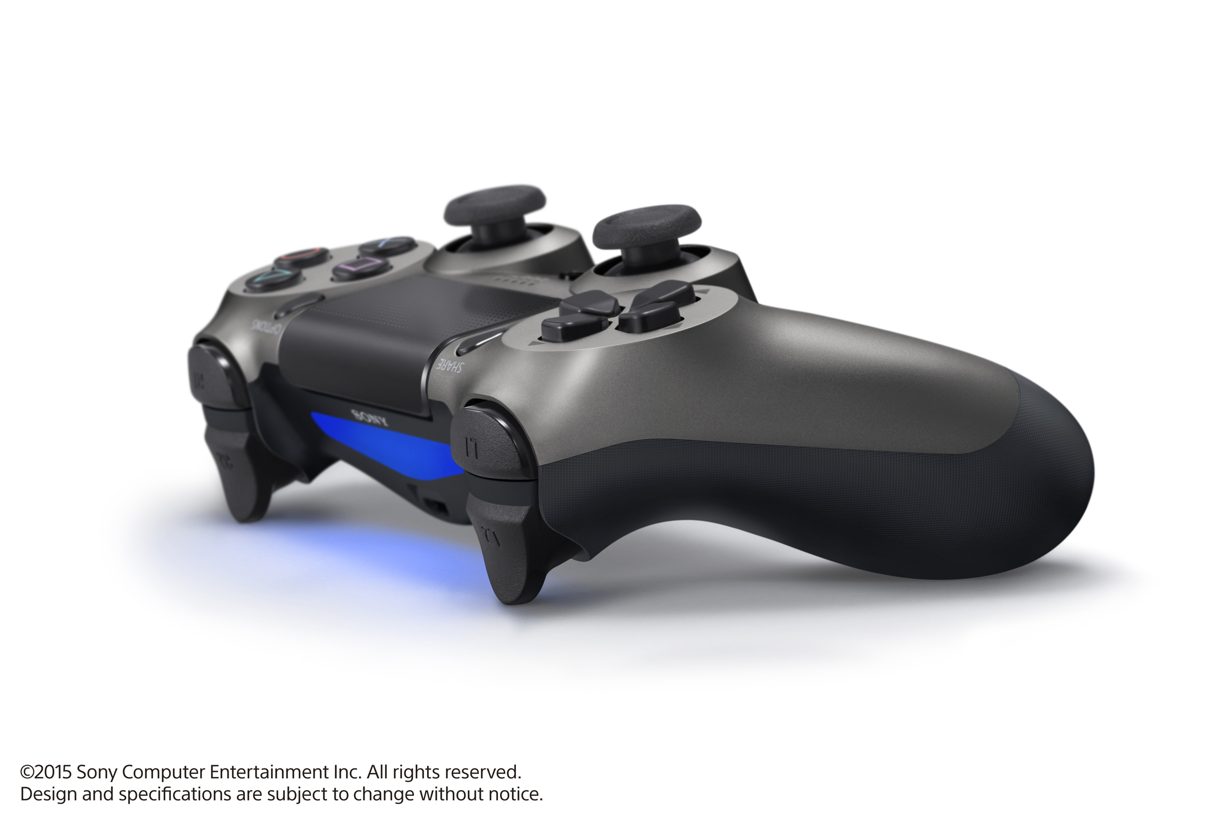 SONY PS4 Wireless DualShock 4 Controller Steel Black Dualshock 4 Controller Steel Black für PlayStation 4