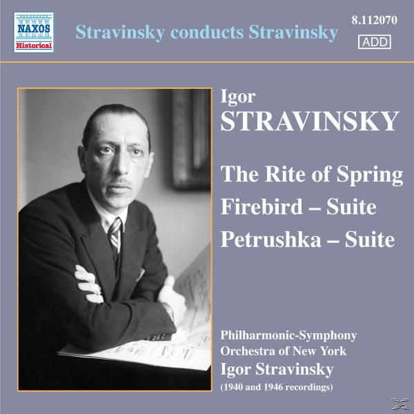 Igor & New York Philharmonic Orchestra Strawinsky - Strawinsky dirigiert Strawinsky  - (CD)