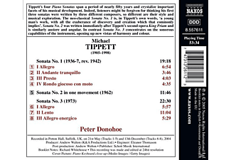 Peter Donohoe - Klaviersonaten 1-3  - (CD)