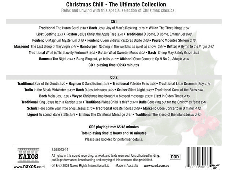 Thumbnail - VARIOUS - Christmas Chill (CD)