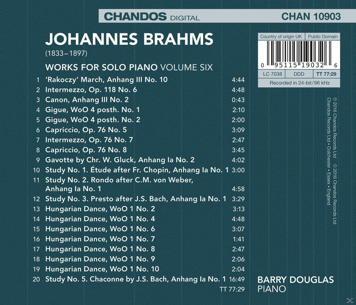 Douglas Barry - Klavierwerke Vol.6  - (CD)