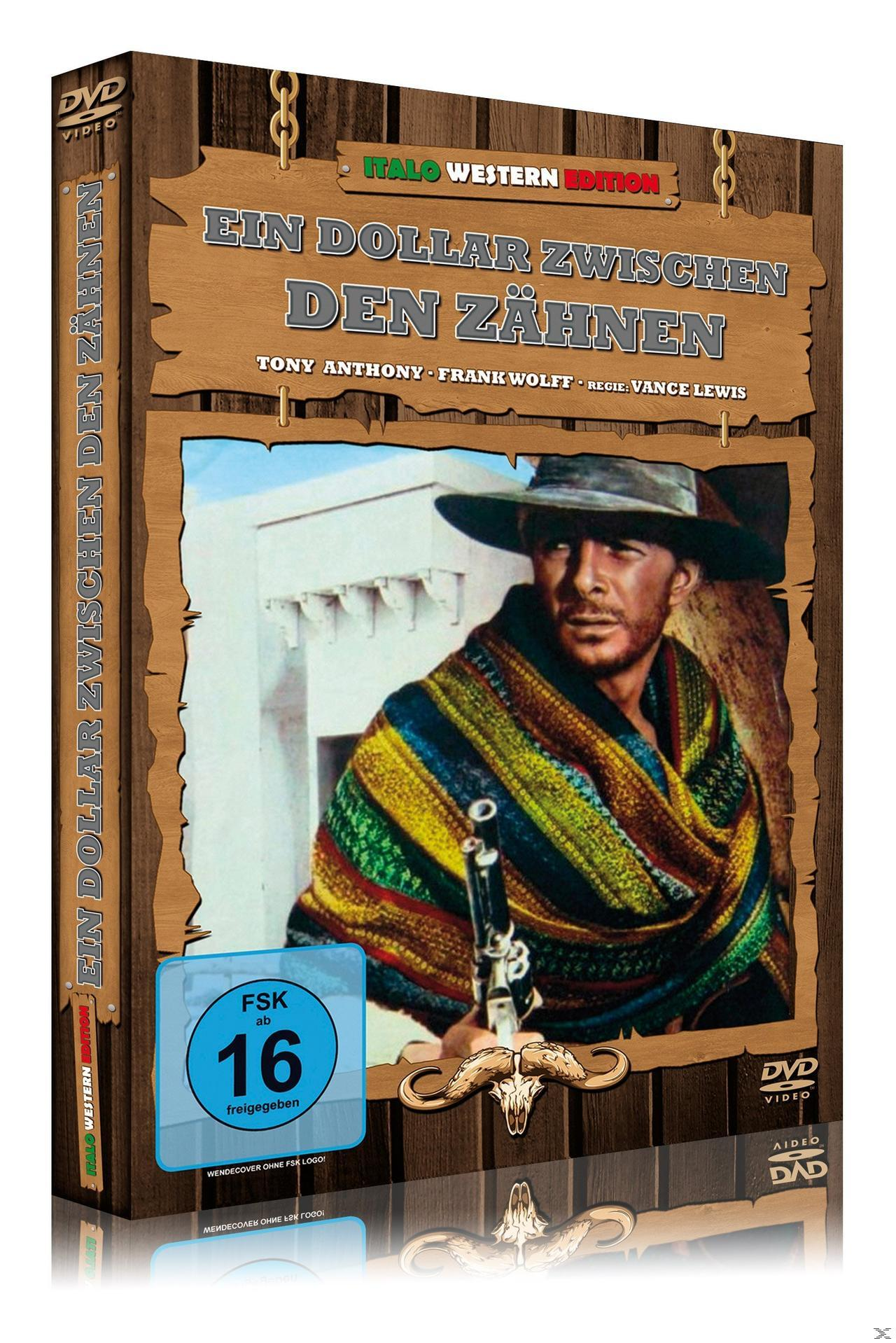 DVD-Hülle, Filmplakat mit einem Mann, der eine Waffe hält.