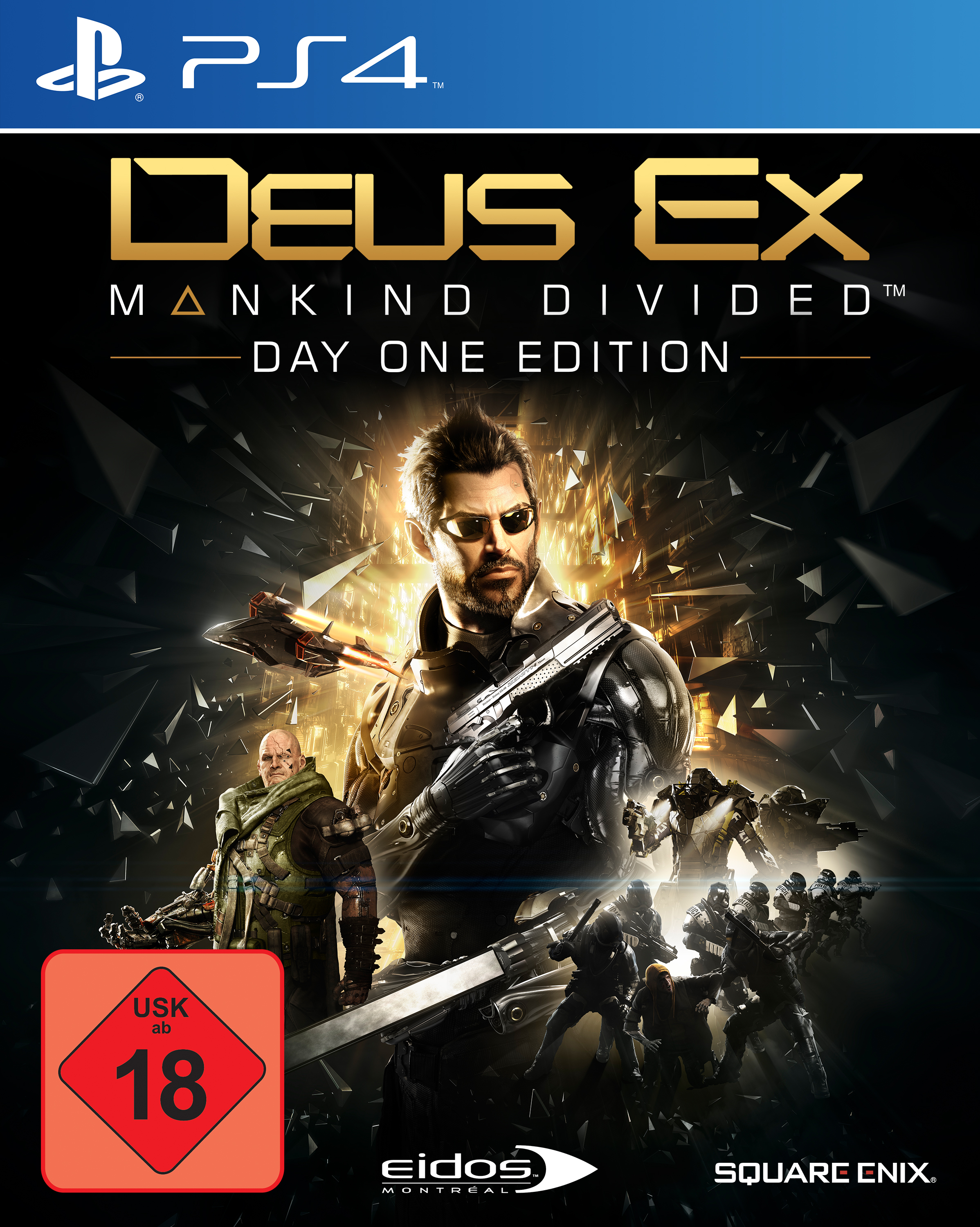 Deus Ex - Mankind Divided (Day One Edition inkl. Steelbook) - [PlayStation 4]