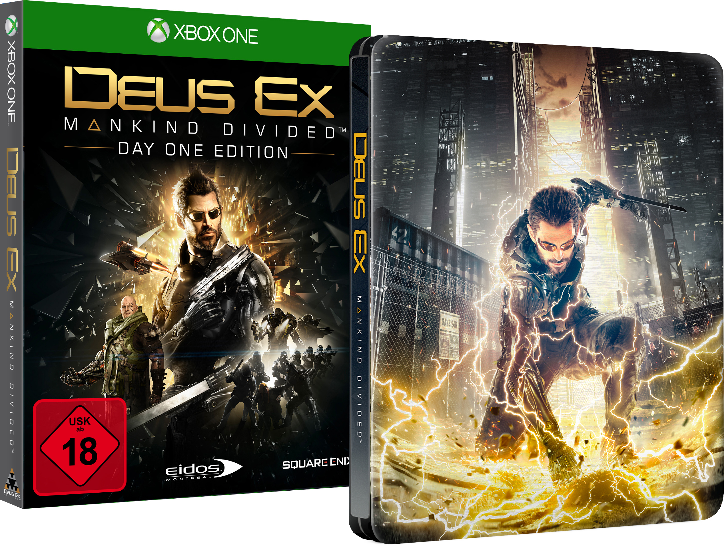 Deus Ex - Mankind Divided (Day One Edition inkl. Steelbook) - [Xbox One]