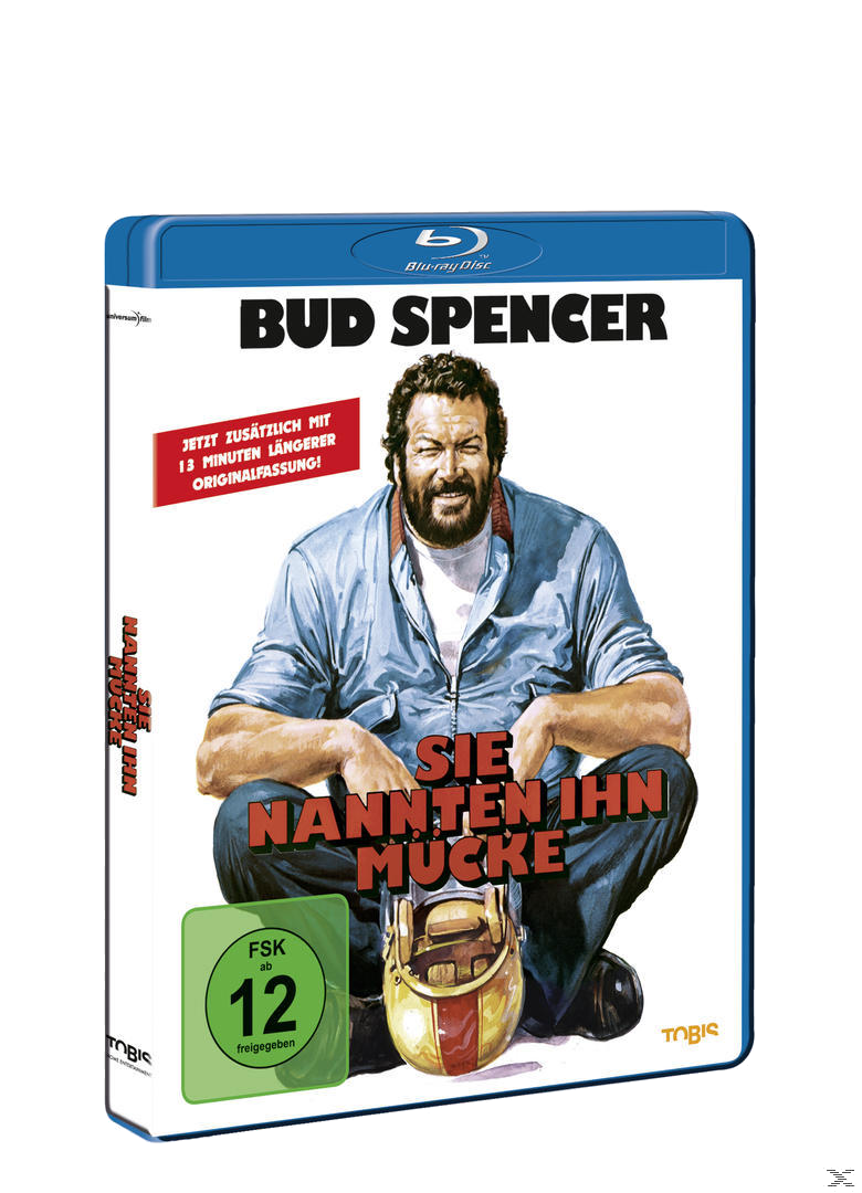 Bud Spencer Blu-ray-Hülle, mit deutschem Filmtitel und Foto von Bud Spencer.