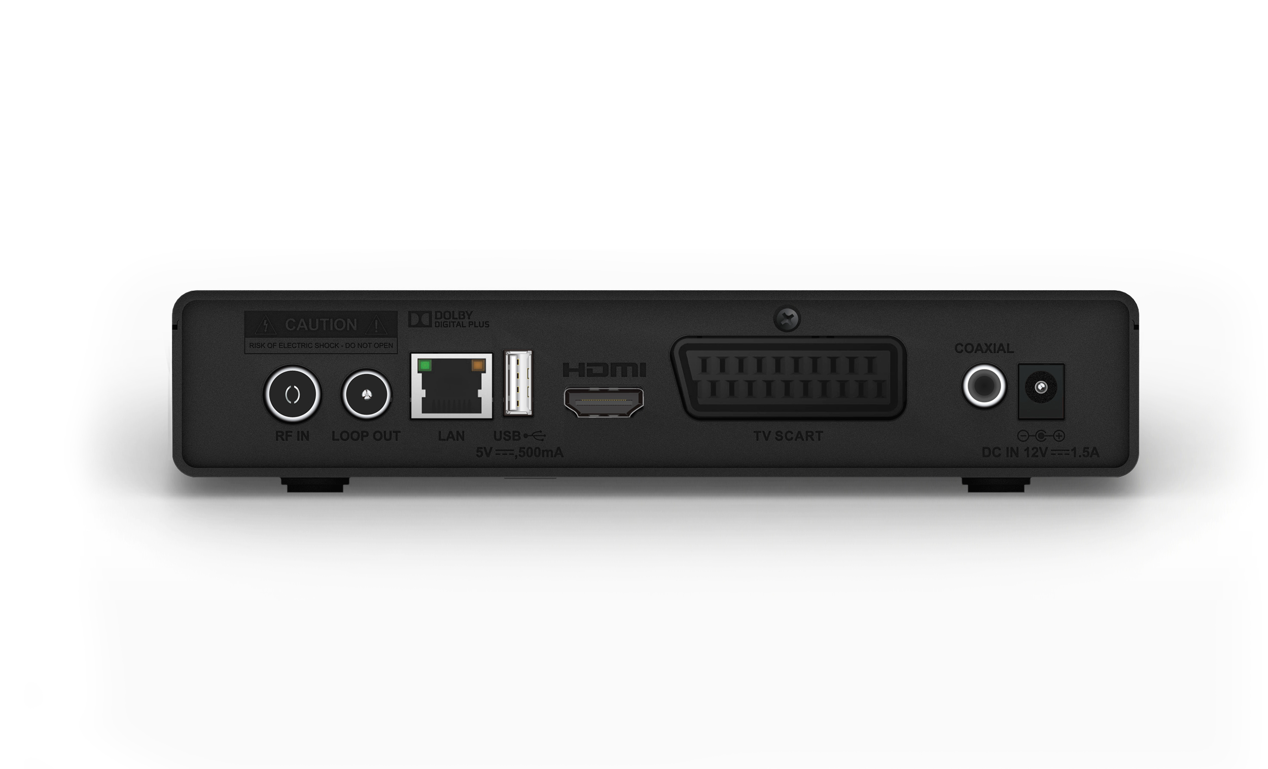 PHILIPS DTR3442B DVB-T2 HD Receiver (DVB-T2 HD, Schwarz)
