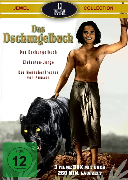 Das DVD Dschungelbuch/Der Elefantenjunge/...