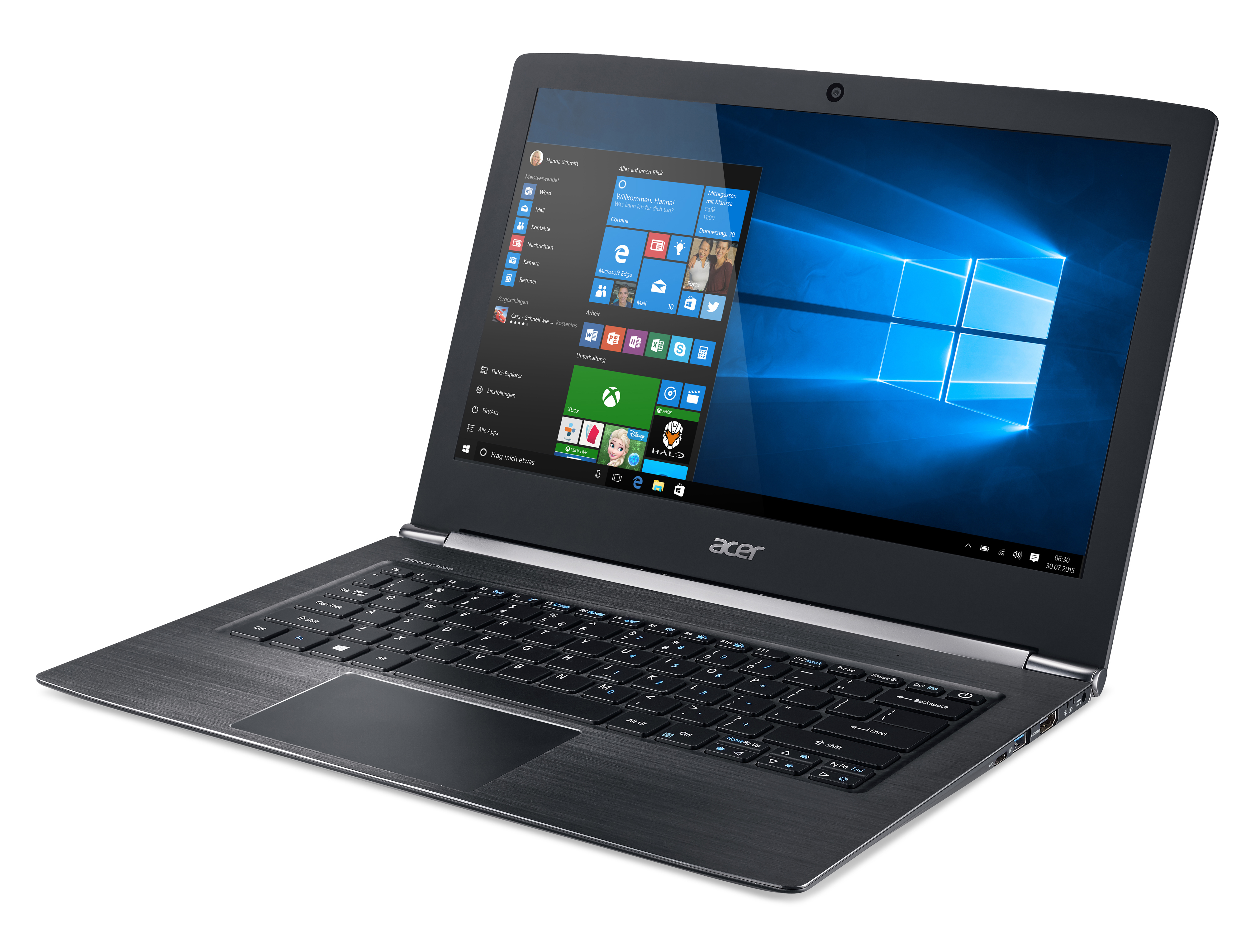 ACER Aspire S 13 (S5-371-757T) - 13,3 Zoll - Intel® Core™ i7 i7-6500U - 8 GB - 256 GB - Intel® HD 520 - Windows 10 Home (64 Bit)
