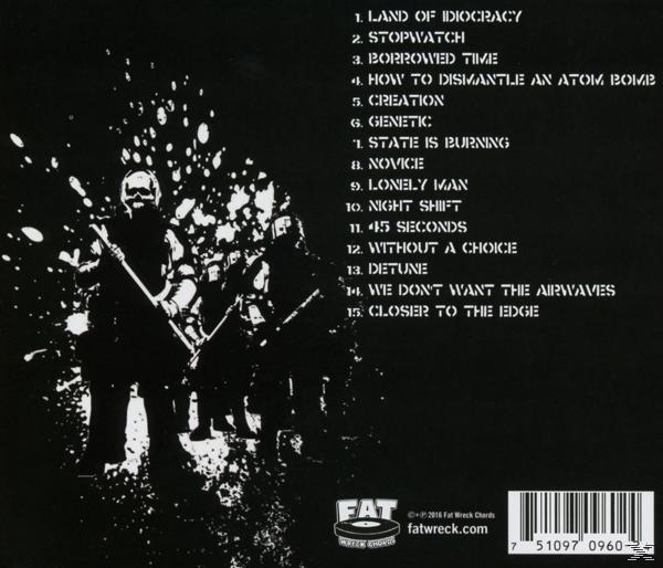 Useless Id - The State Is Burning  - (CD)