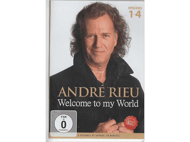 André Rieu - Welcome to My World (Episodes 1-4) DVD