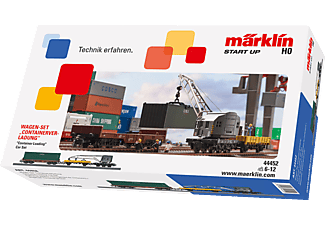 MÄRKLIN Start up "Containerverladung" Wagen-Set, Mehrfarbig