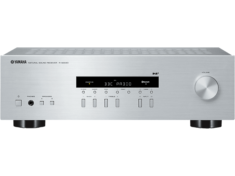 Yamaha Stereo Versterker Dab/dab+ Bluetooth Zilver (rs202dsi) Versterker