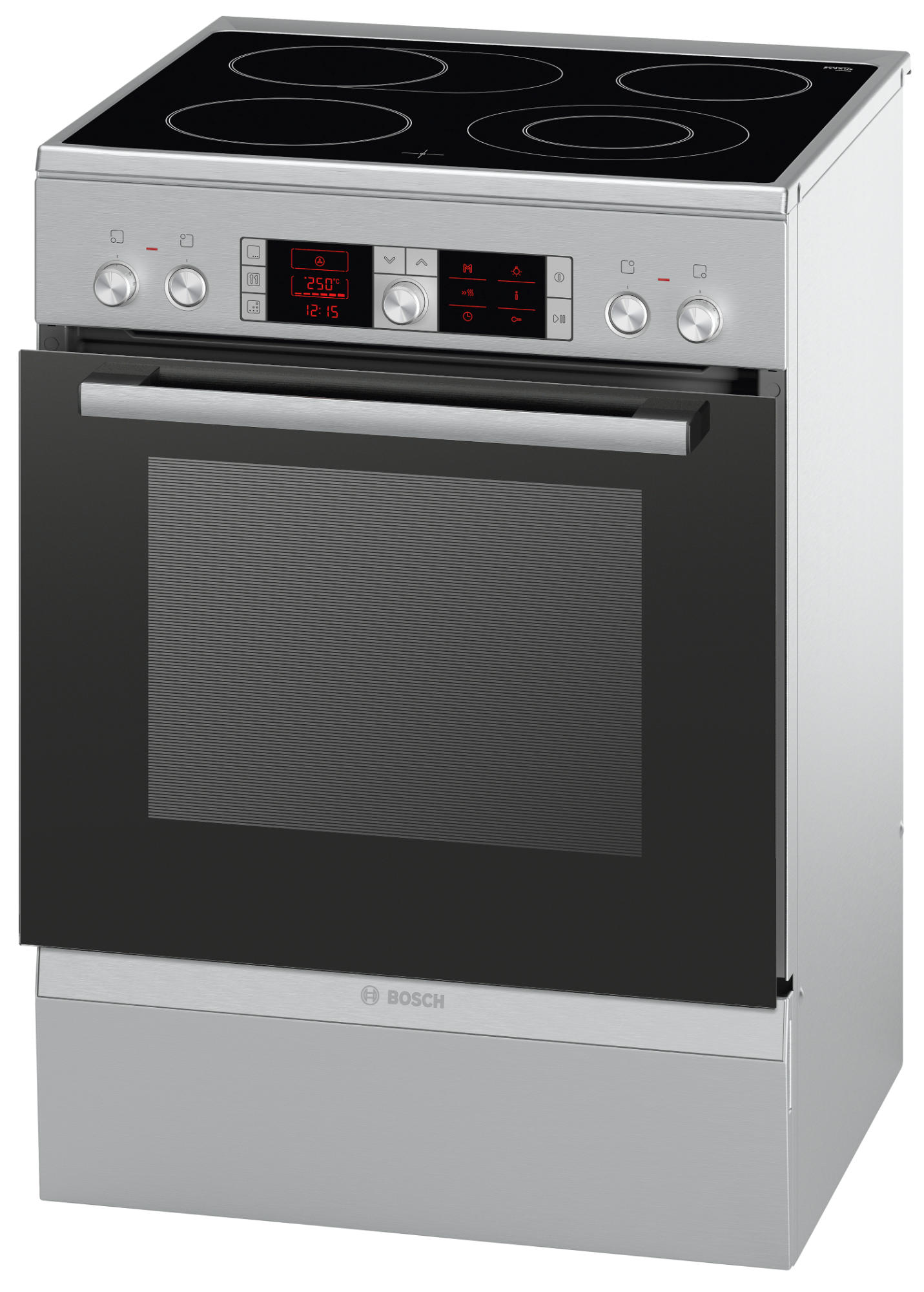 BOSCH HCA754850 Standherd (EEK A+, Glaskeramikkochfeld, 66 l)