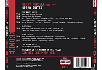 Sir Neville & Amf Marriner - Opera Suites  - (CD)