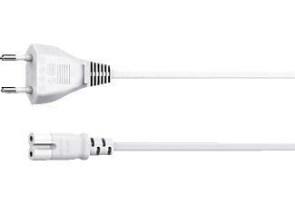 HAMA Cord. d’alim. Euro, pour Sonos PLAY:3/PLAY:5, 5 m, blanc - Câble d'alimentation Euro (Blanc)