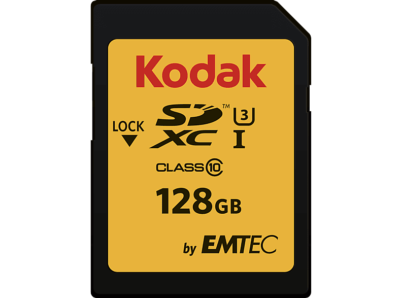 KODAK Geheugenkaart SDXC UHS-I 128 GB (EKMSD128GXC10HPRK)
