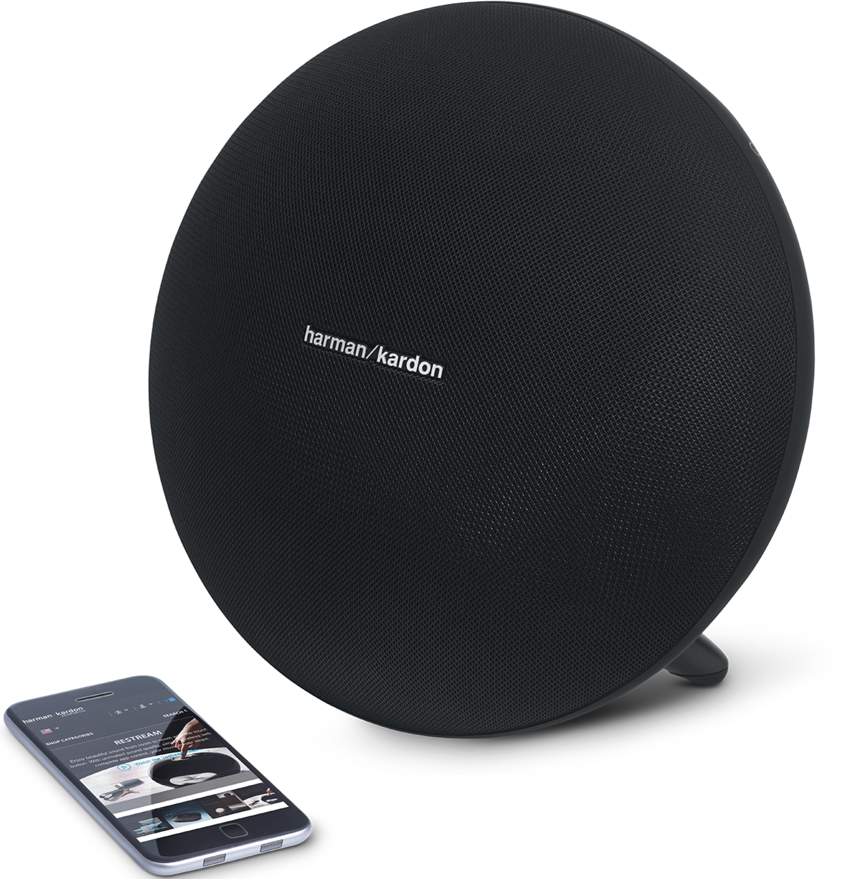 HARMAN KARDON Enceinte portable de salon Onyx Studio 3 Noir (HKONYXSTUDIO3BLKEU)