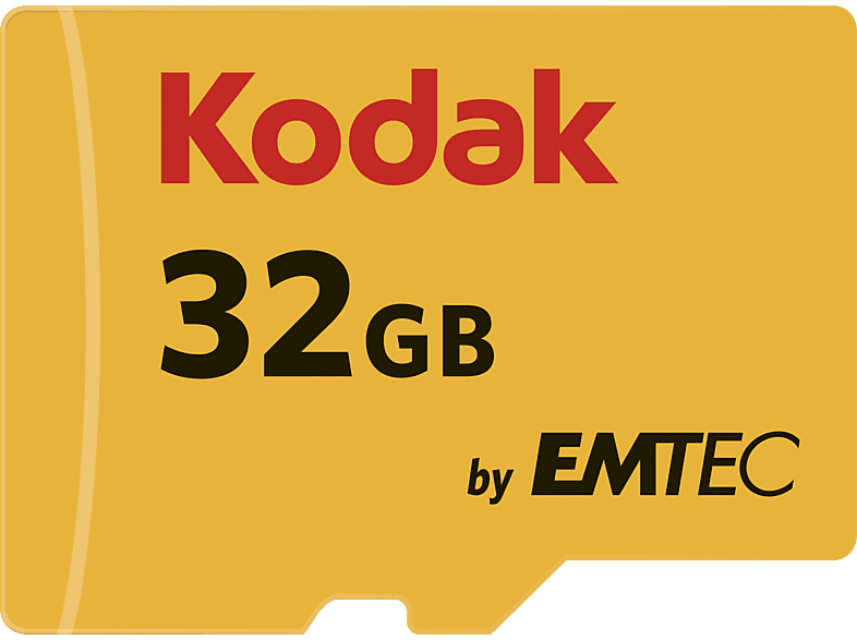 KODAK Geheugenkaart microSDHC 32 GB Class 10 (EKMSDM32GHC10HPRK)