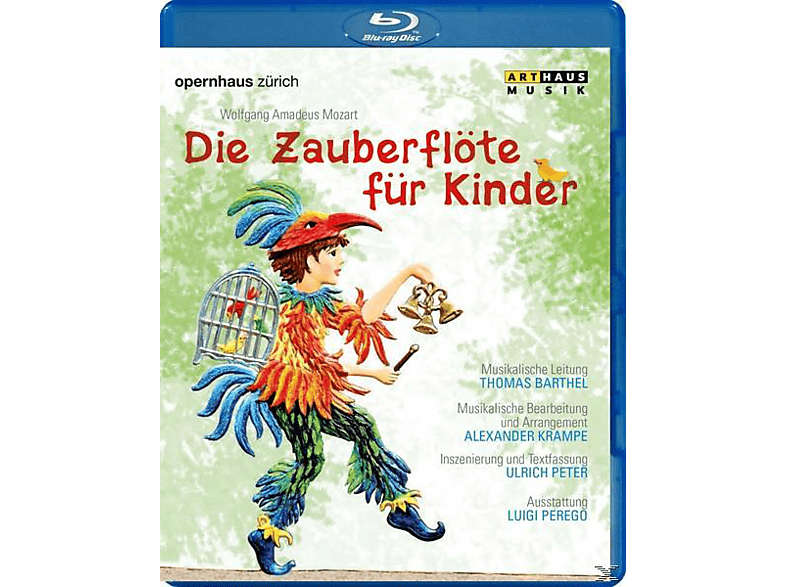 Bartelorchester Der Oper Züri Die Zauberflöte Für Kinder Blu Ray