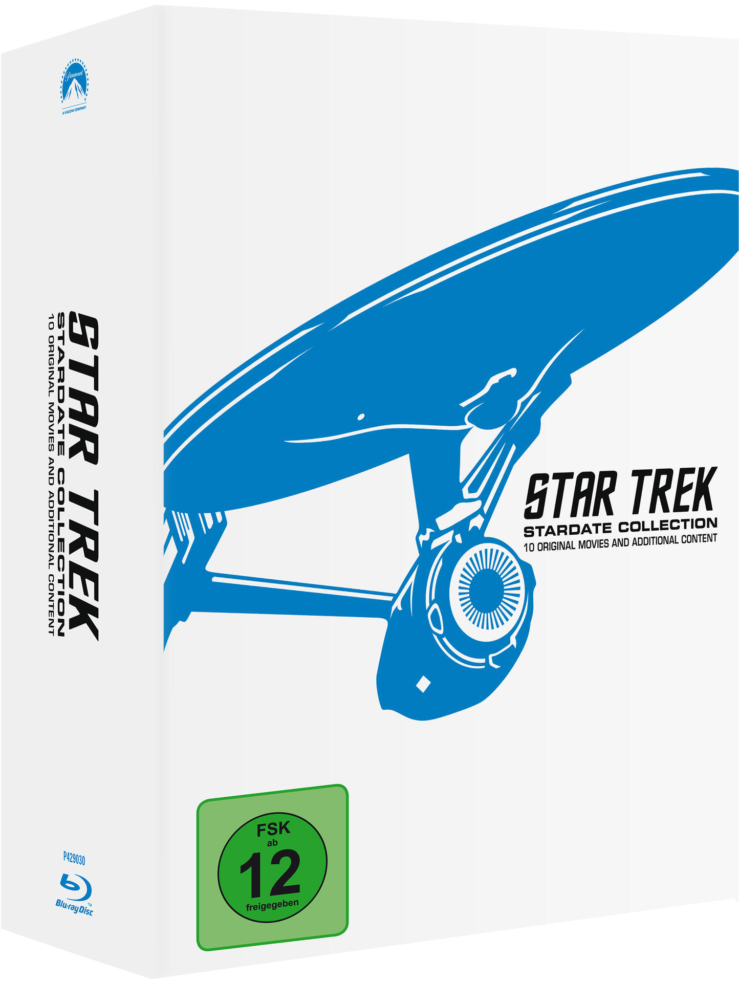 Star Trek 1 - 10: Remastered Bluray Box