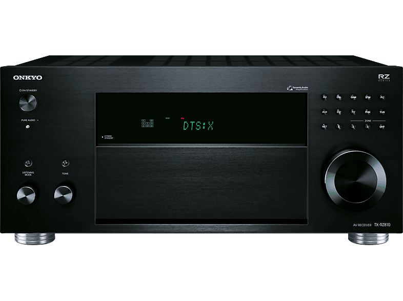 ONKYO TX-RZ810 AV-Receiver (7.2 Kanäle, 180 Watt pro Kanal, Schwarz)