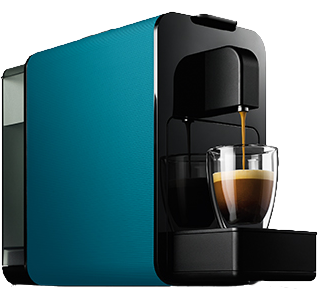CREMESSO Viva B6 Strong Petrol kapszulás kávéfőző, 19bar, kék