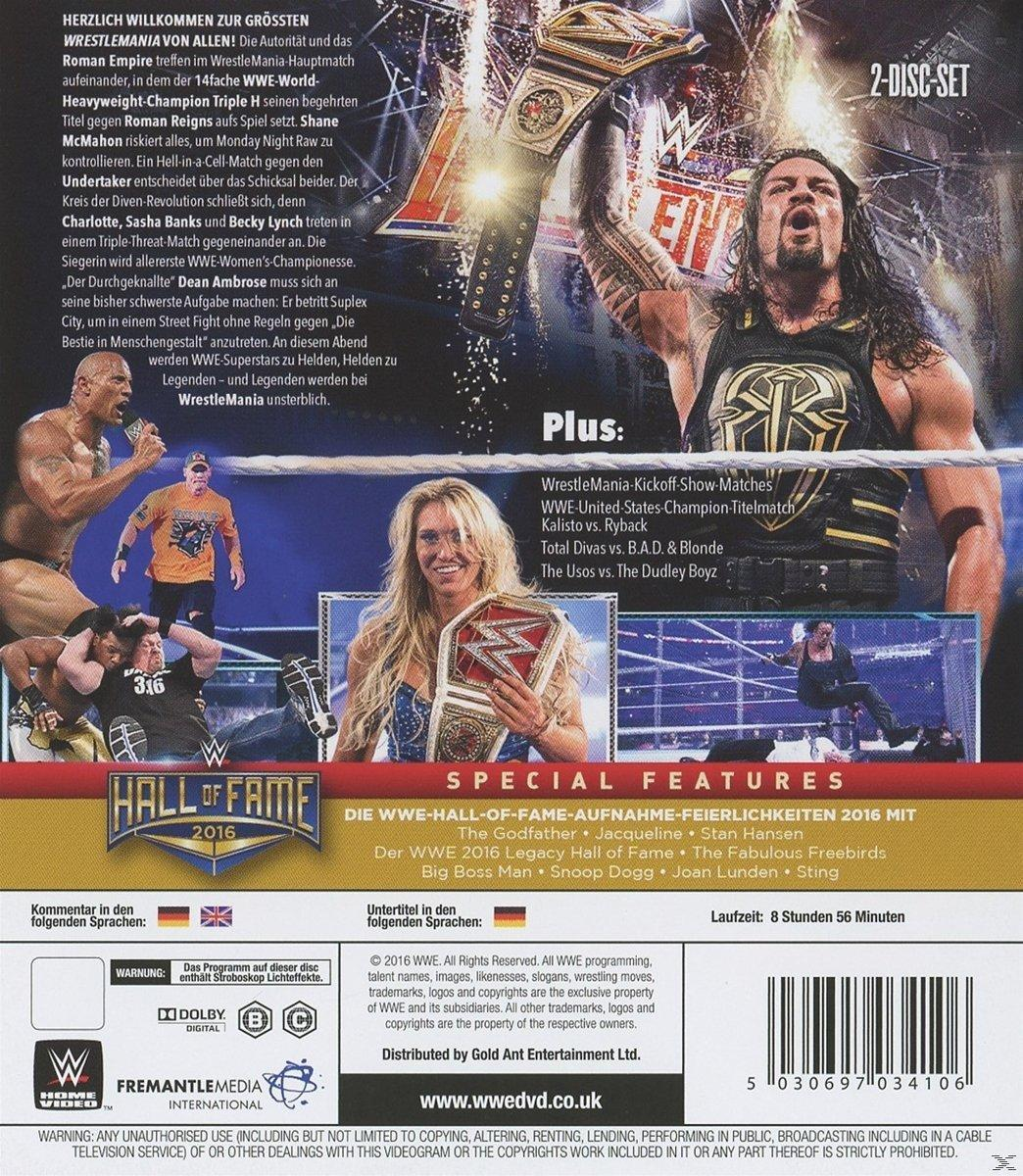 WWE - WrestleMania 32 Blu-ray