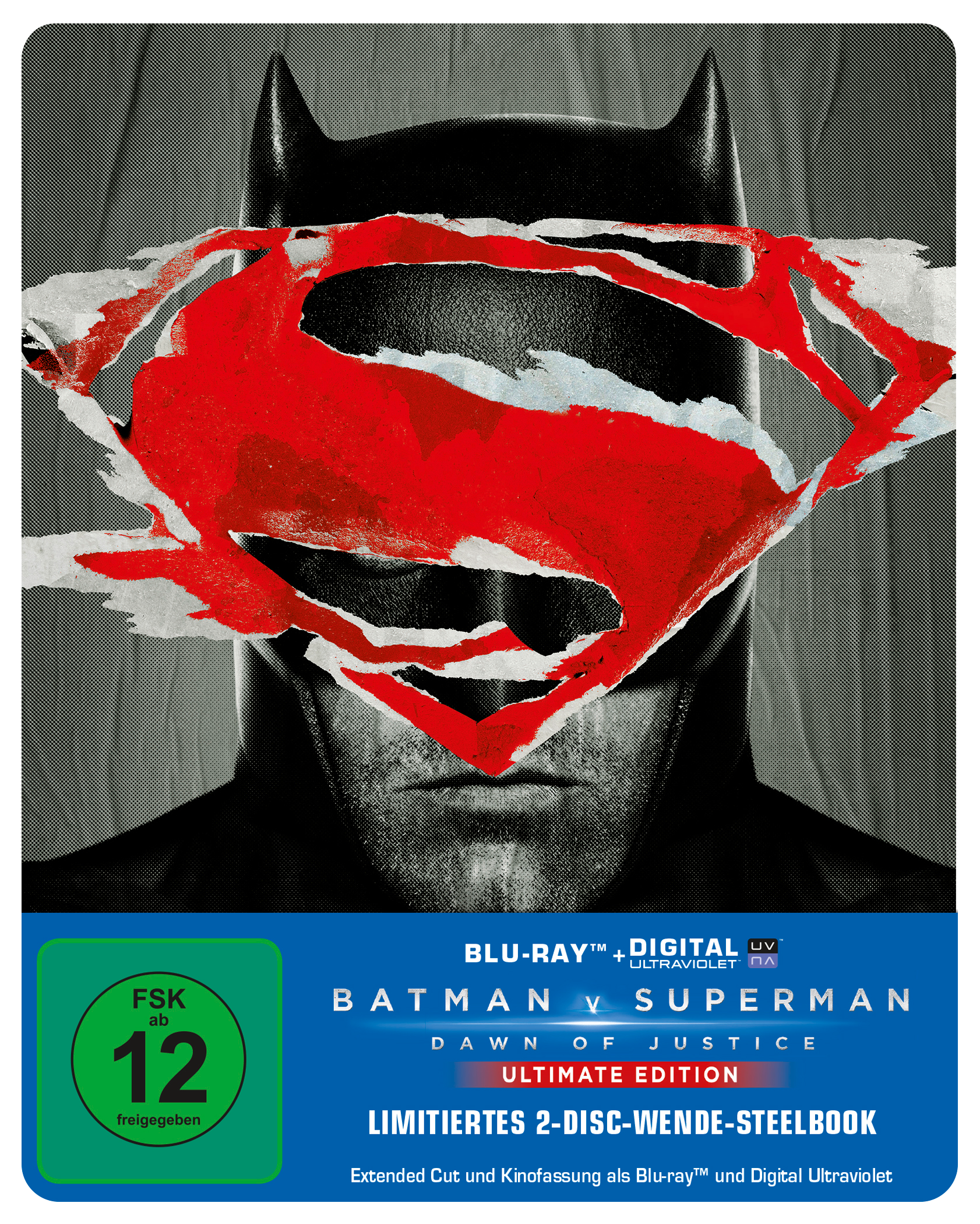 Batman V Superman: Dawn of Justice (Ultimate Edition) Blu-ray