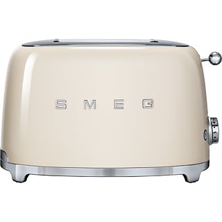 SMEG TSF01CREU Retro-Style Toaster (Beige, 950 Watt, Schlitze: 2)