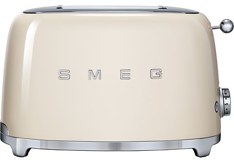 SMEG TSF01CREU Retro-Style Toaster (Beige, 950 Watt, Schlitze: 2)