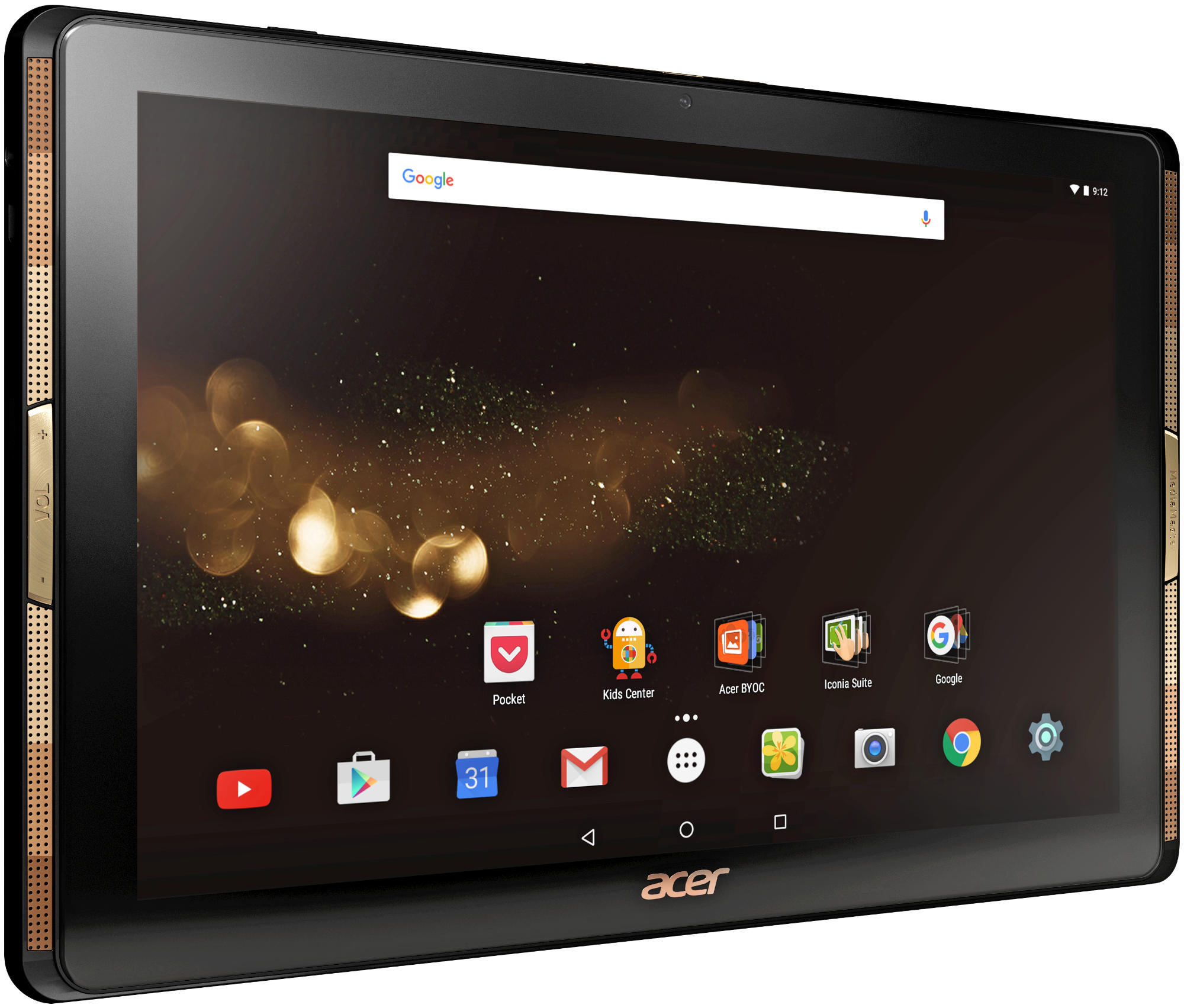ACER Iconia Tab 10 (A3-A40), Tablet, 32 GB, 10,1 Zoll, Schwarz