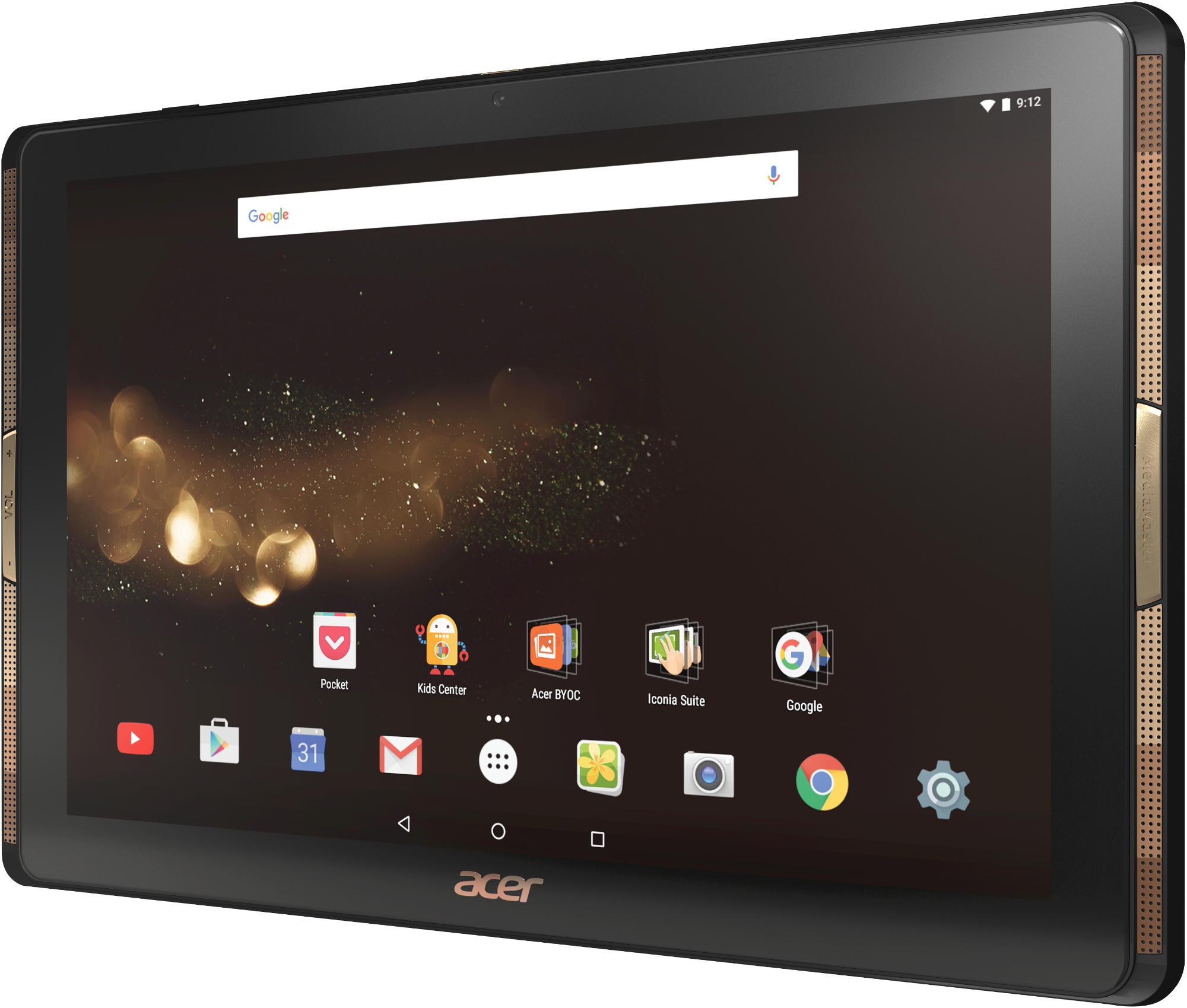 ACER Iconia Tab 10 (A3-A40), Tablet, 32 GB, 10,1 Zoll, Schwarz