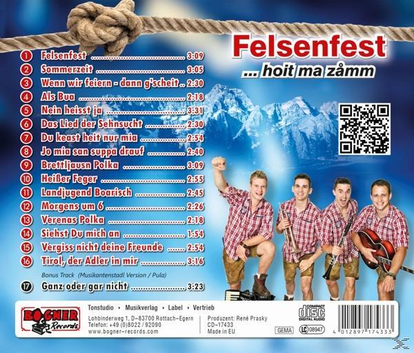 Die Jungen Thierseer - - zamm Felsenfest...hoit ma (CD)
