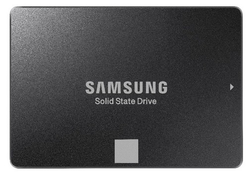 Disco duro SSD 500 GB - Samsung 860 EVO MZ-76E500B, 2.5 pulgadas, Interfaz SATA 6 GB/s, Negro