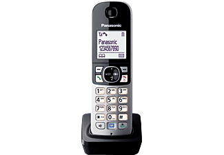 PANASONIC KX-TGA681 (combiné supplémentaire) - Téléphone sans fil (Noir/Argent)