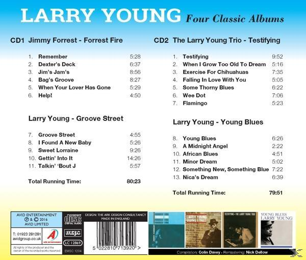 Larry Young - 4 Classic Albums  - (CD)