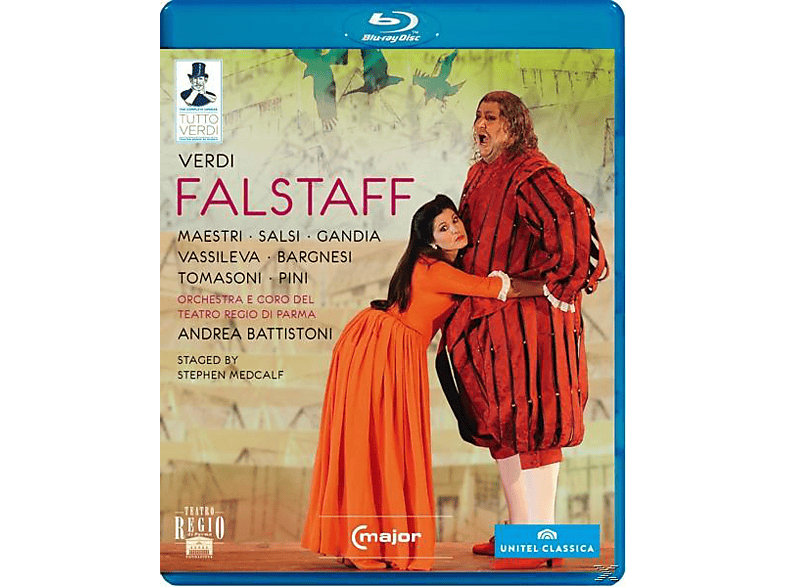 Orchestra/Coro Teatro Regio Pa, Battistoni/Maestri/Salsi - Falstaff  - (Blu-ray)