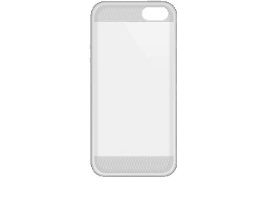 BLACK ROCK Cover "Air Case" - per Apple iPhone 5/5s/SE - trasparente - Custodia per smartphone (Adatto per modello: Apple iPhone 5/5s/5SE)