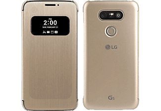 LG G5 Quick Circle Telefon Kılıfı Gold