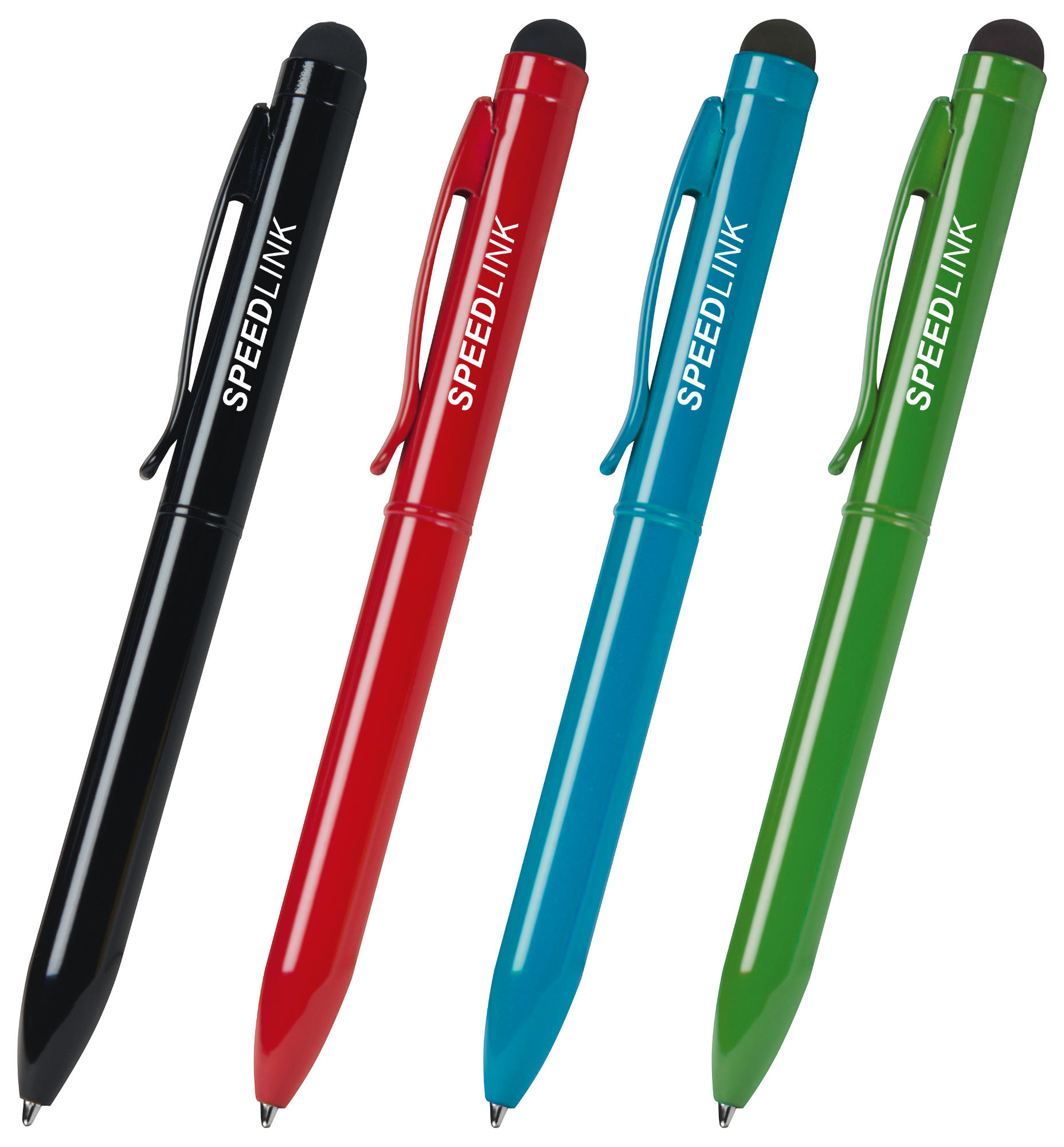 SPEEDLINK Contribu Stift Schwarz, Rot, Blau, Grün (Sortierter Artikel! Freie Farbwahl nicht möglich!)