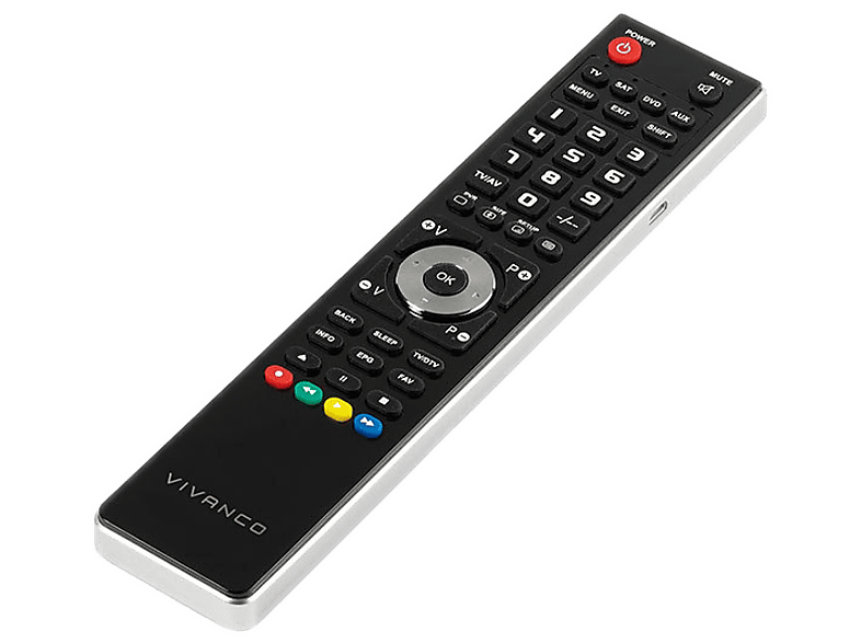 Vivanco 37600 Universalfernbedienung, 4in1, PC-Programmierbar