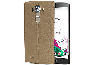 LG Genuine Deri Telefon Kılıfı Bej